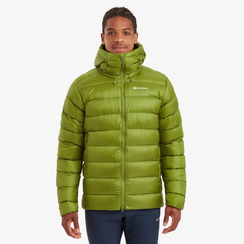 Montane Men's Anti-Freeze XT Hooded Down Jacket - Alder Green-2